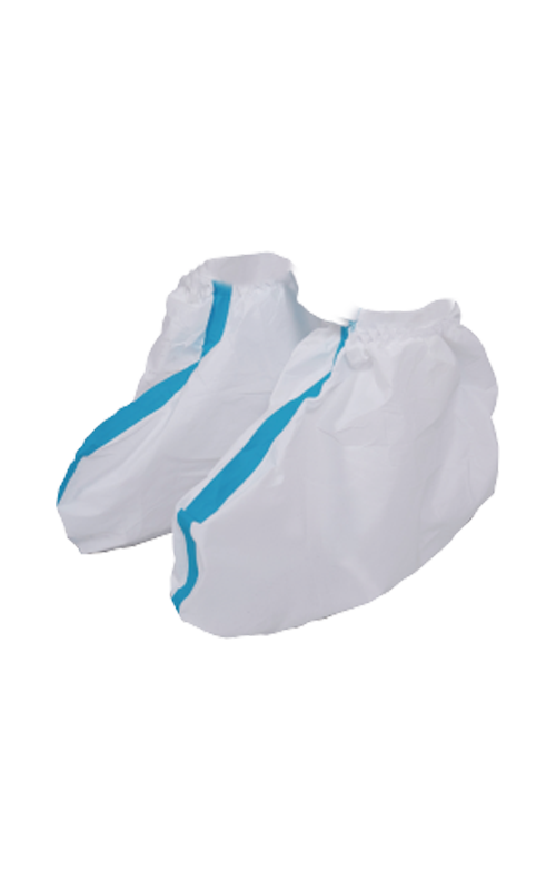 Materiale tessuto + membrana PTFE + copriscarpe usa e getta con nastro senza cuciture TTK-S01